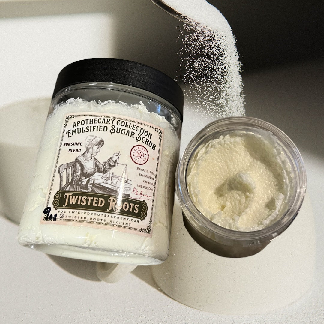 Citrus Whipped Soap Sugar Scrub