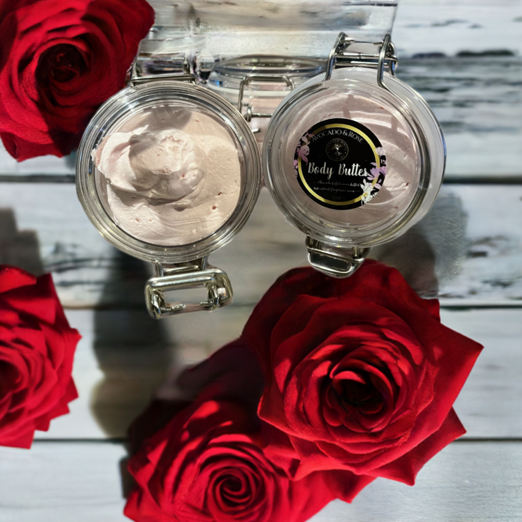 Shimmery Whipped Avocado Body Butter