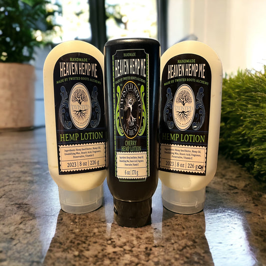 Heaven Hemp Me Body Lotion-Bourbon Vanilla