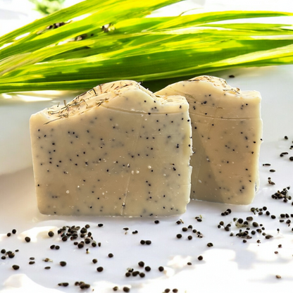 Lemongrass Bergamot Exfoliant Tallow Soap