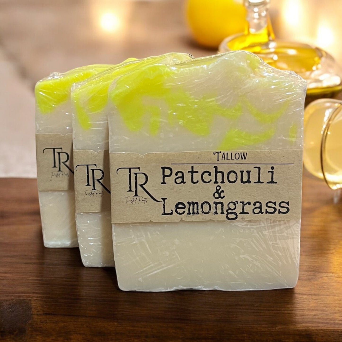 Patchouli Lemongrass Tallow Soap