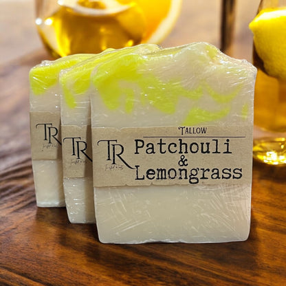 Patchouli Lemongrass Tallow Soap